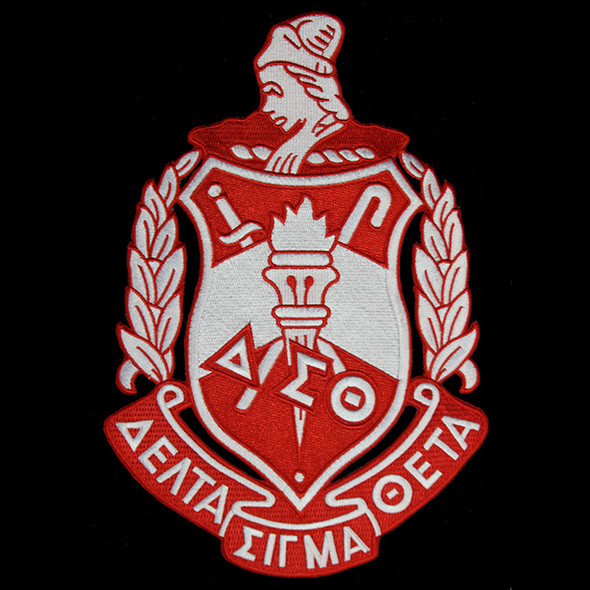 Delta Sigma Theta Sorority Emblem- 10.5 Inches
