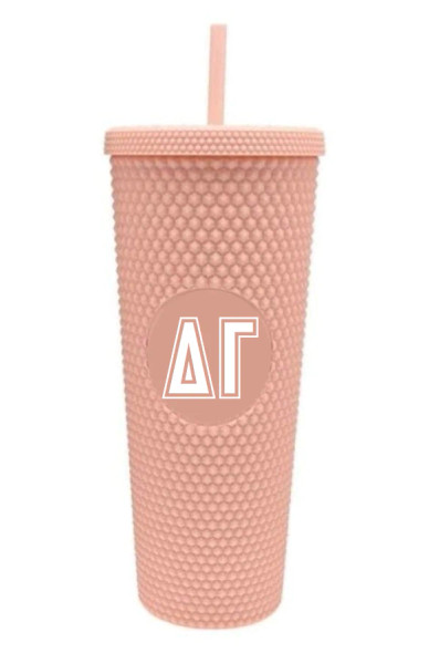 Delta Gamma Sorority Studded Tumbler