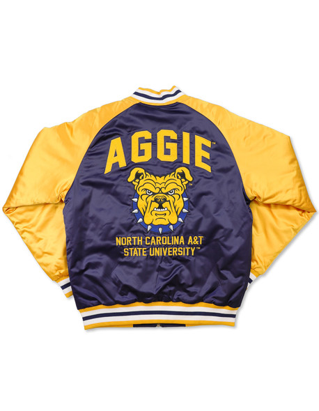 North Carolina A&T State University NCAT Baseball Jacket-Back