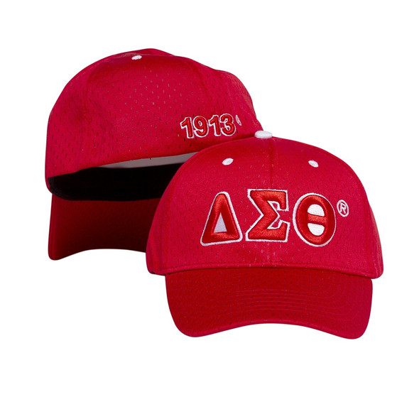 Delta Sigma Theta Sorority Flexfit Cap- Red