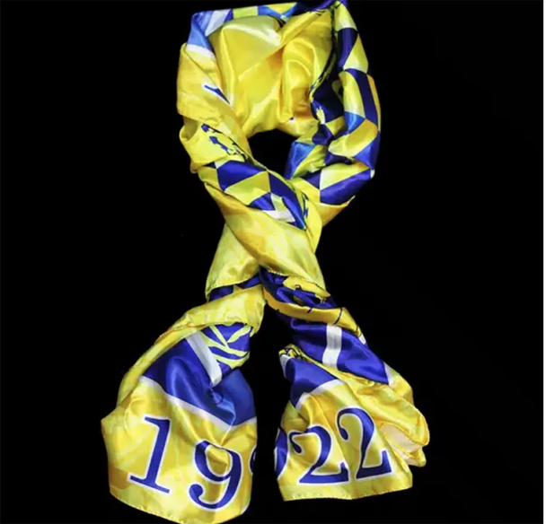 Sigma Gamma Rho Sorority Polyester Scarf 