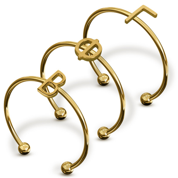 Gamma Phi Beta Sorority Stacking Ring Set