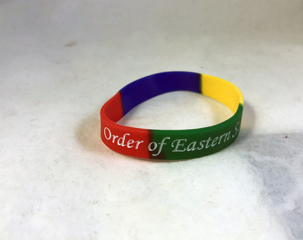Order of the Eastern Star Silicone Bracelet