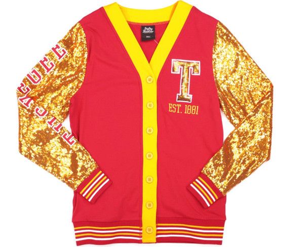 Tuskegee University Sequin Cardigan- Women’s