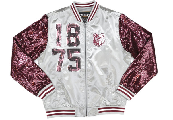 Alabama A&M University Satin Sequin Jacket-Front