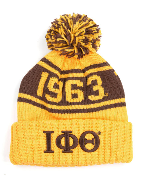 Iota Phi Theta Fraternity Pom Beanie-Theta Men