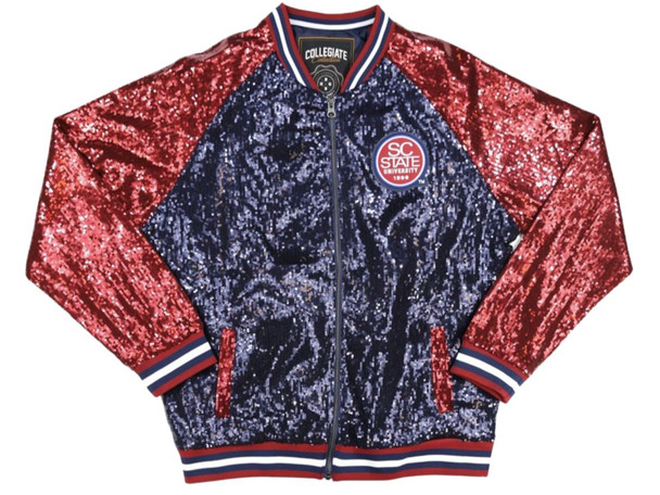 South Carolina State University Sequin Jacket-Front