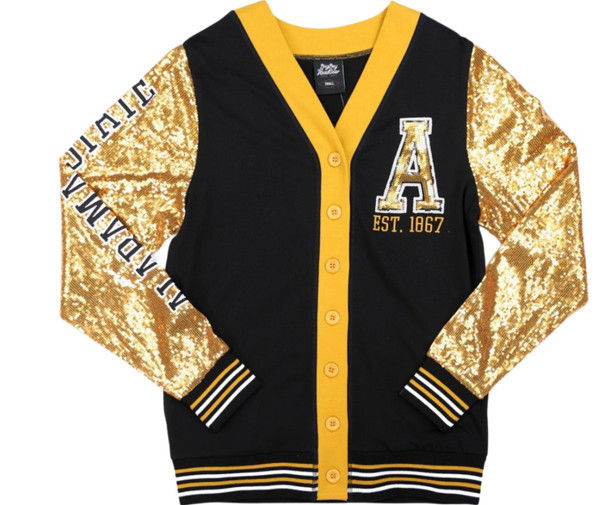 Alabama State University Sequin Cardigan- Women’s