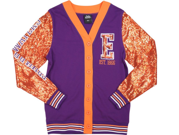 Edward Waters University Sequin Cardigan- Women’s