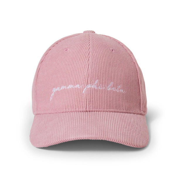 Gamma Phi Beta Sorority Corduroy Hat-Pink