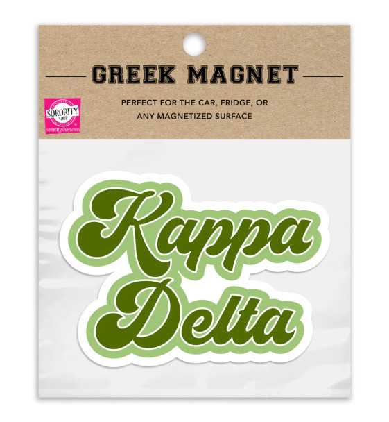 Kappa Delta Sorority Retro Magnets- Set of 2