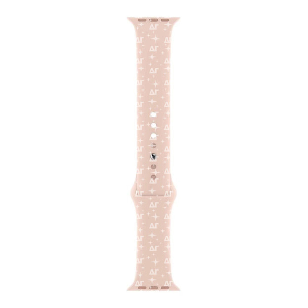 Delta Gamma Sorority Silicone Smart Watch Band