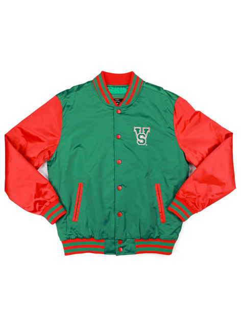 Mississippi Valley State University Baseball Jacket-Front