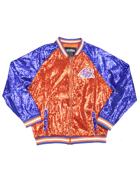 Savannah State University Sequin Jacket-Front