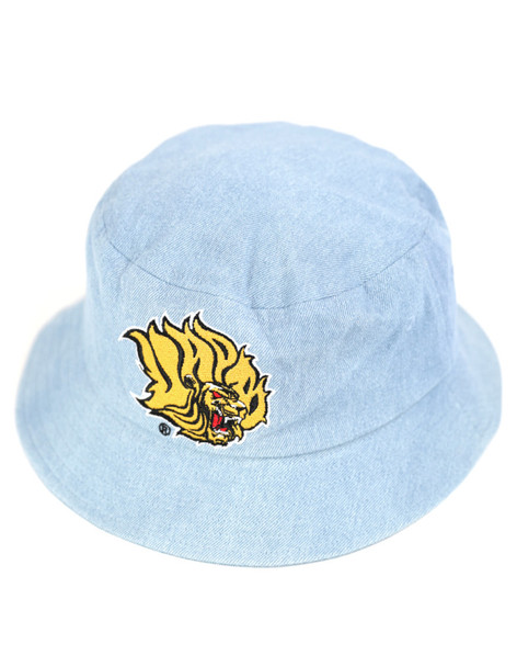 University of Arkansas Pine Bluff Bucket Hat- Light Blue Denim 