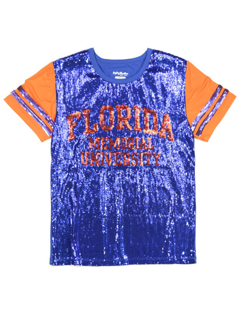 Florida Memorial University Sequin Shirt 