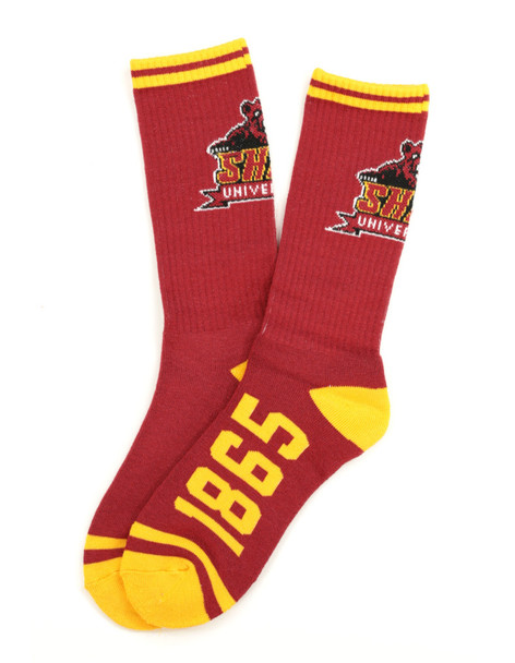 Shaw University Socks