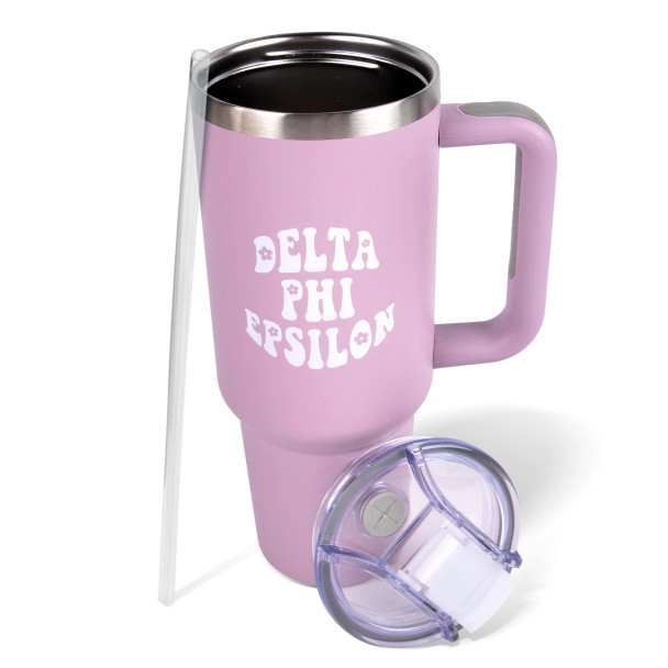 Delta Phi Epsilon DPHIE Sorority 40oz Tumbler