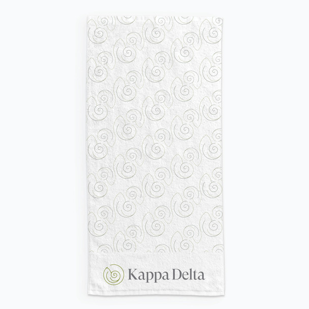 Kappa Delta Sorority Beach Towel- Lightweight 