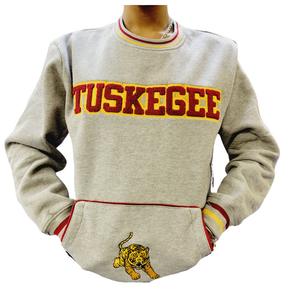 Tuskegee University Crewneck-Gray 