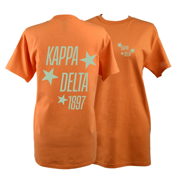 Kappa Delta Sorority T-Shirt-The Swiftie Showgirl Design 