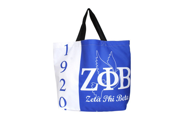 Zeta Phi Beta Sorority Shopper Tote