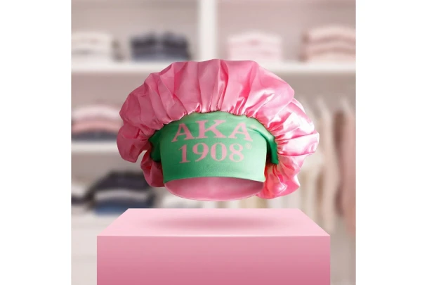 Alpha Kappa Alpha AKA Sorority Bonnet- Pink
