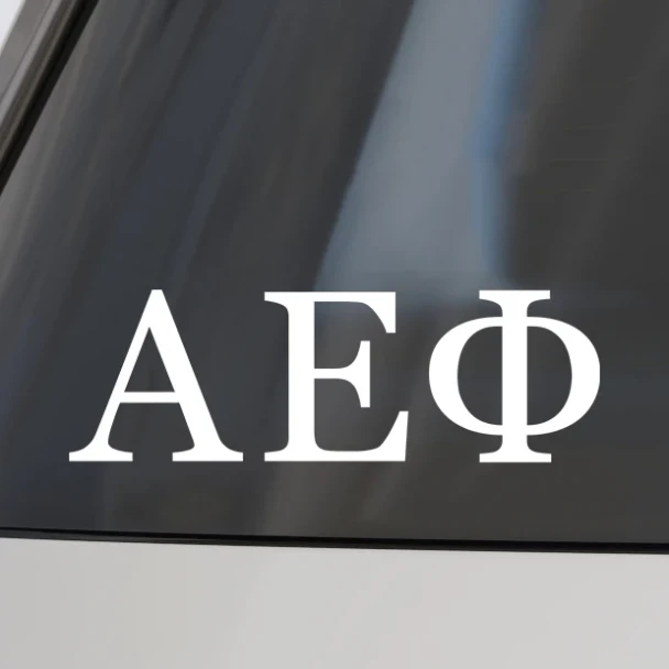 Alpha Epsilon Phi AEPHI Sorority Car Decal Stickers- 3 Inches
