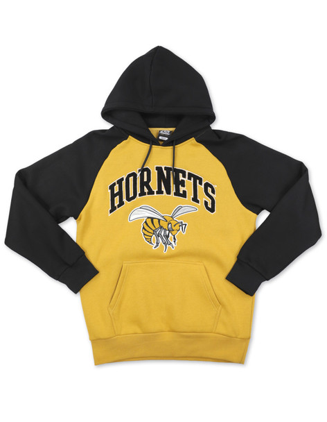 Alabama State University Hoodie-Gold/Black-Front