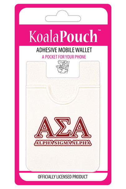 Alpha Sigma Alpha Sorority Koala Pouch