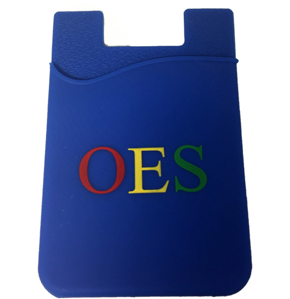 Order of the Eastern Star OES Silicone Wallet 