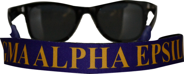 Sigma Alpha Epsilon SAE Fraternity Sunglass Staps 