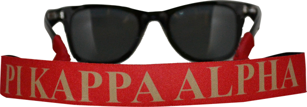 Pi Kappa Alpha PIKE Fraternity Sunglass Staps 