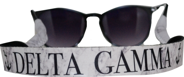 Delta Gamma Sorority Sunglass Straps - Marble