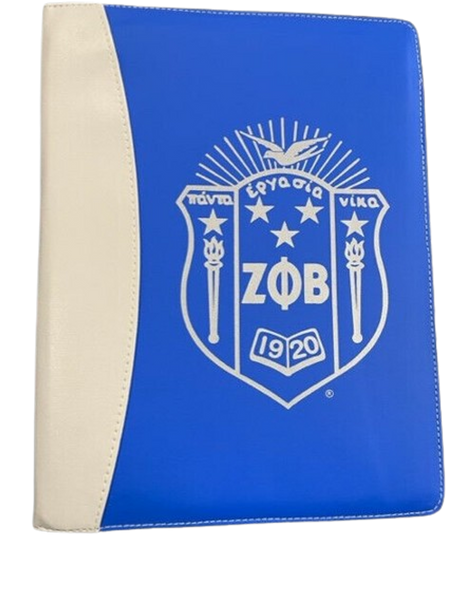 Zeta Phi Beta Sorority Padfolio