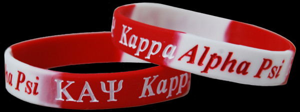 Kappa Alpha Psi Fraternity Silicone Bracelet