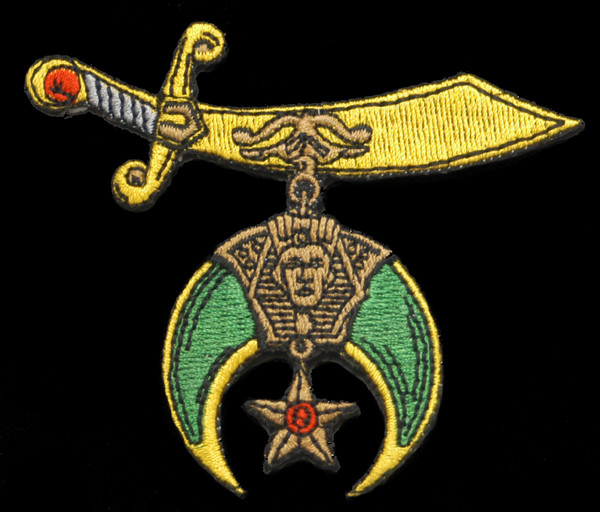 3 Inch Tall Shriner Emblem