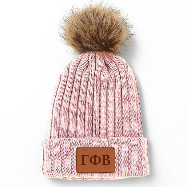 Gamma Phi Beta Sorority Pom Beanie 