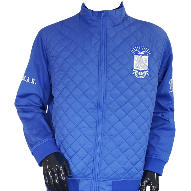 Phi Beta Sigma Fraternity On Court Jacket-Blue