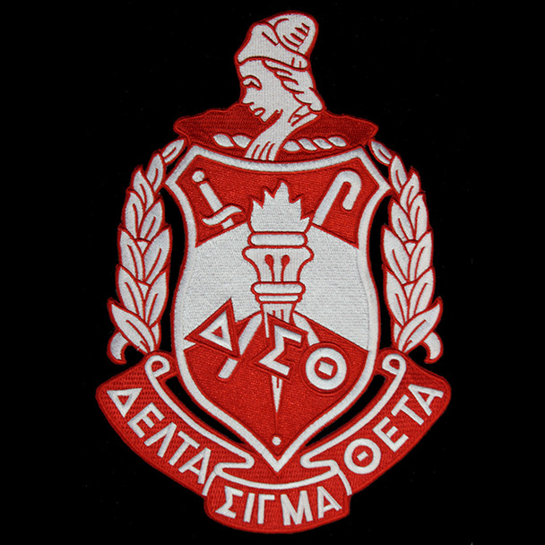 Delta Sigma Theta Sorority Emblem- 10.5 Inches