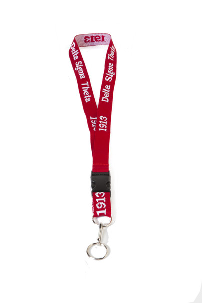 Delta Sigma Theta Sorority Lanyard 