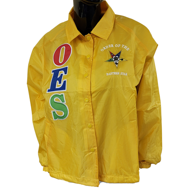 Order of the Eastern Star OES Line Jacket-Yellow