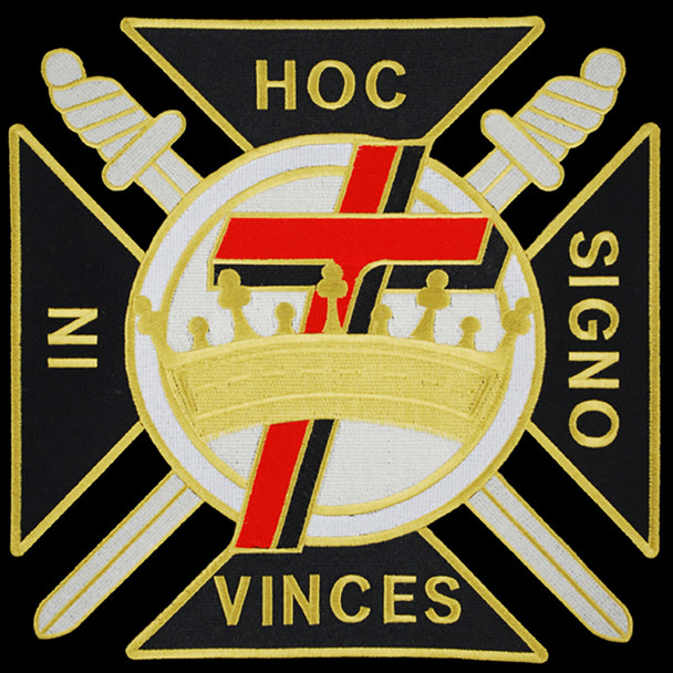 Knights Templar 2 3/4" Emblem 