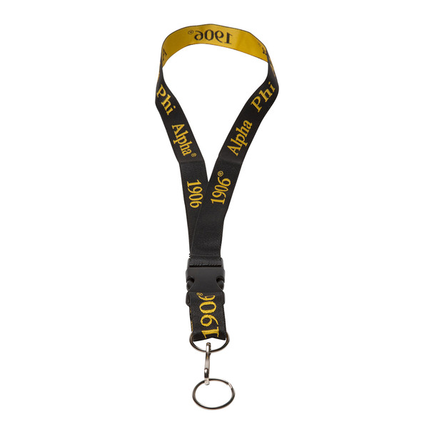 Alpha Phi Alpha Fraternity Lanyard/ Key chain 