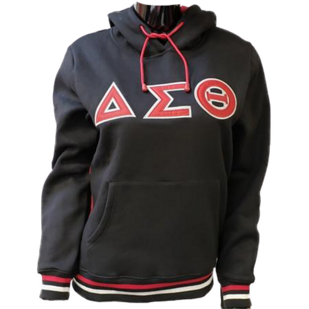 Delta Sigma Theta Sorority Hoodie- Black 