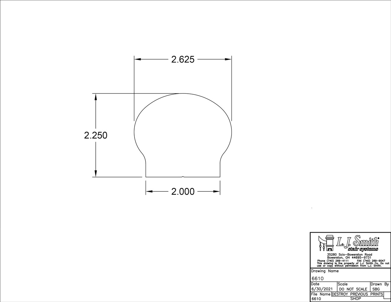 Handrail — L.J. Smith Stair Systems