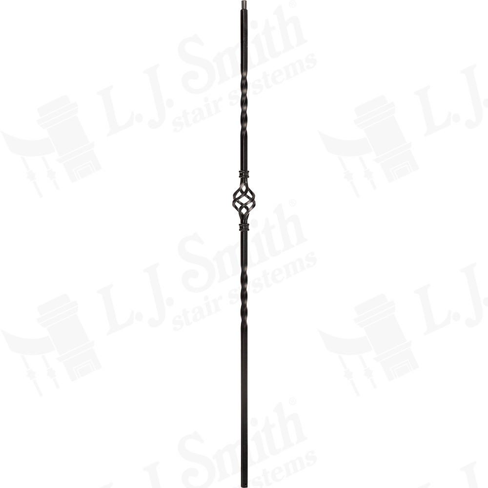 LJ Smith Stair Systems 1/2 chaussure de pas en aluminium noir LI