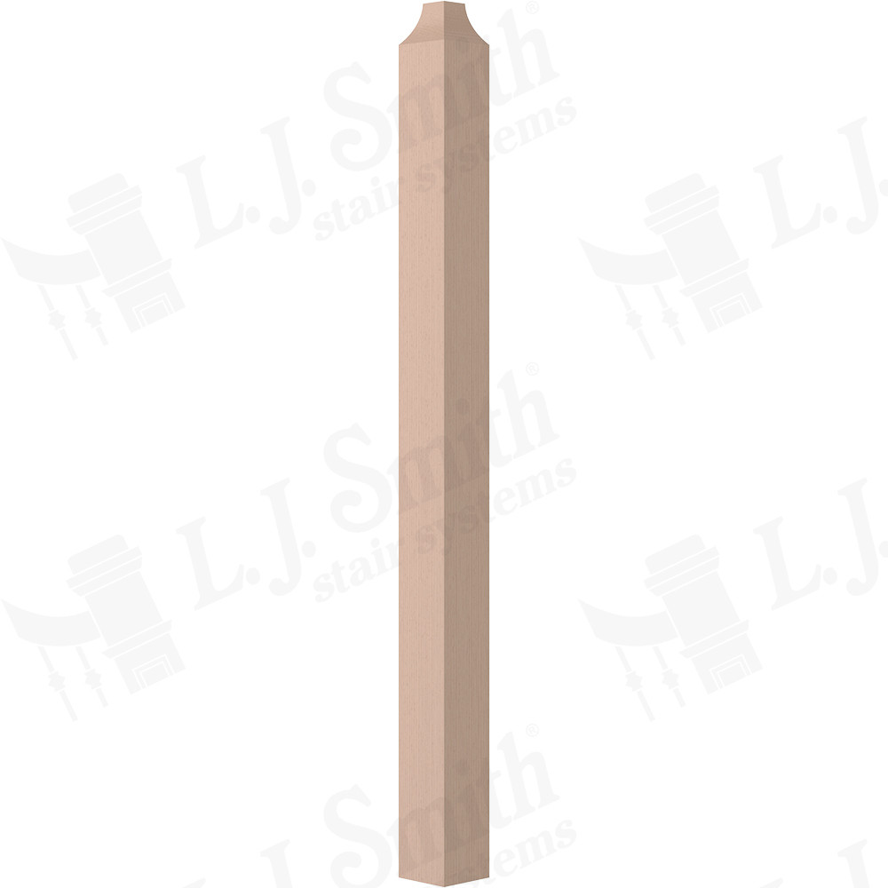 Wood Level Newel — L.J. Smith Stair Systems