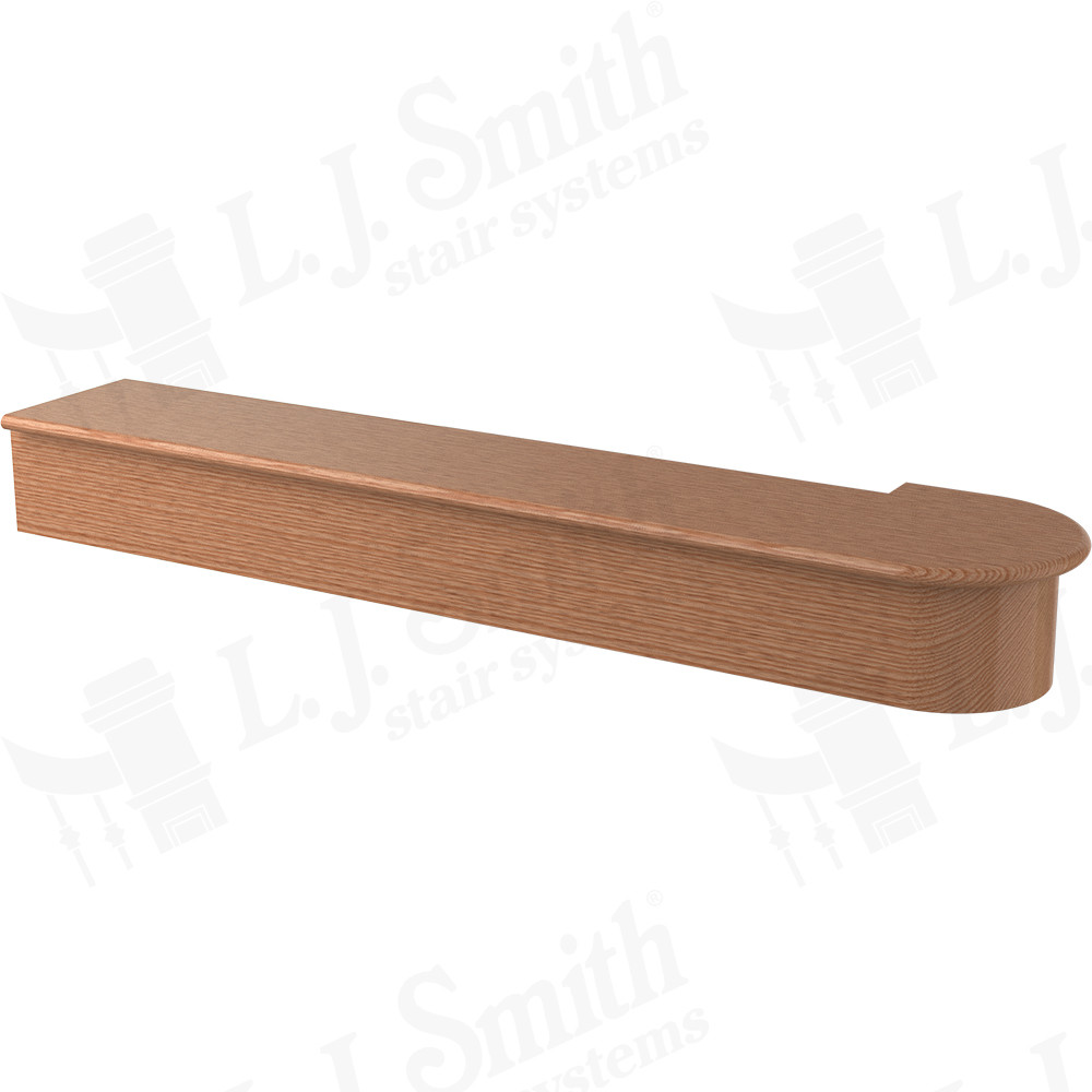 Single Bullnose Starting Step — L.J. Smith Stair Systems