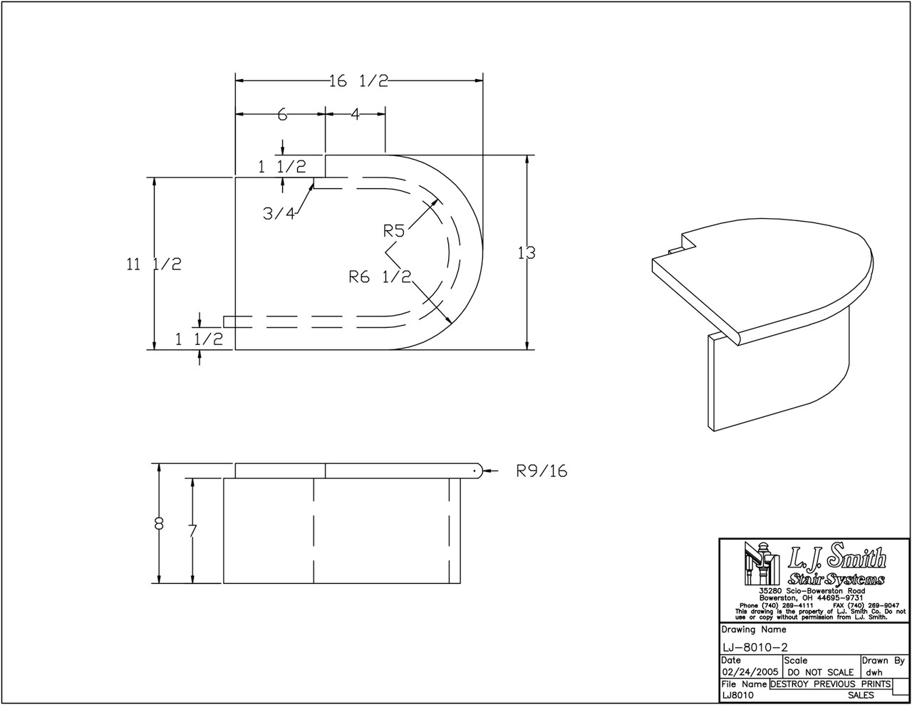 False Starting Step — L.J. Smith Stair Systems